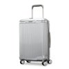 Silhouette 18 23" Expandable Spinner Carry On Suitcase - Metallic Silver