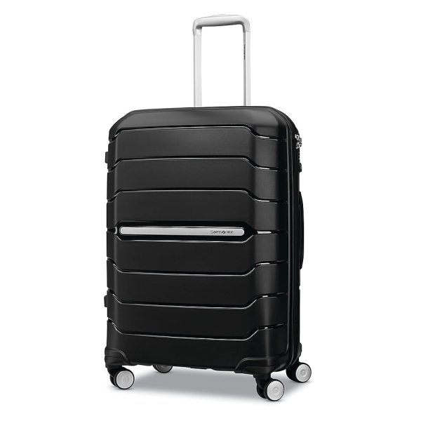 Freeform 28" Expandable Spinner Suitcase - Black