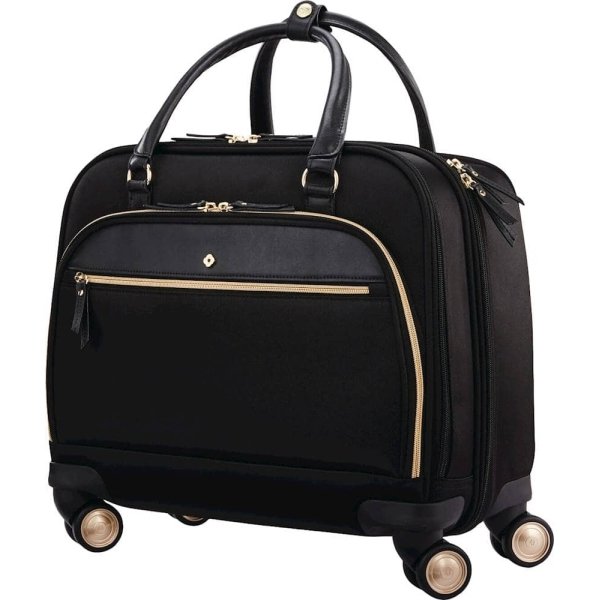 Mobile Solution 17" Spinner Mobile Office Bag - Black