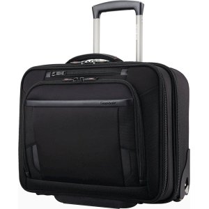 Pro Upright Mobile Office 18" Spinner Suitcase - Black