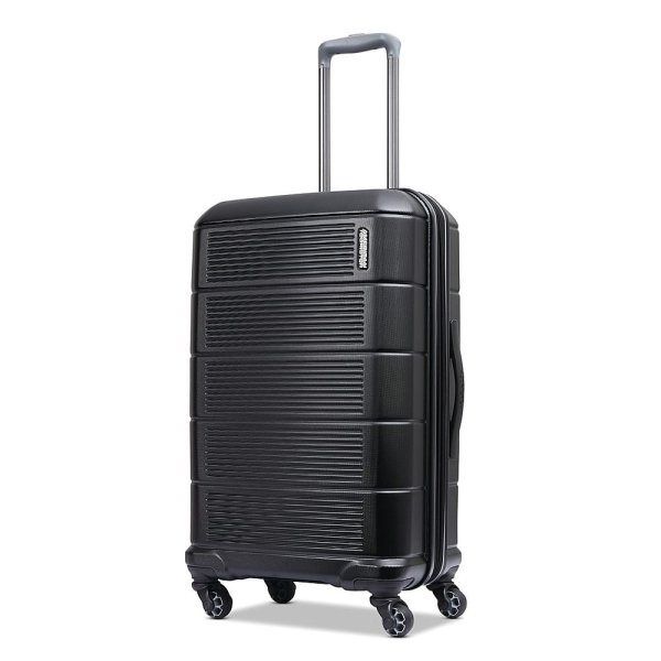 American Tourister - Stratum 2.0 27" Expandable Spinner Suitcase - Jet Black