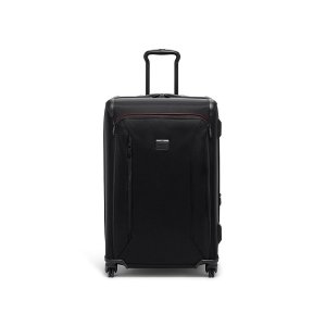 Aerotour Short Trip 28" Expandable 4 Wheeled Spinner Suitcase - Black