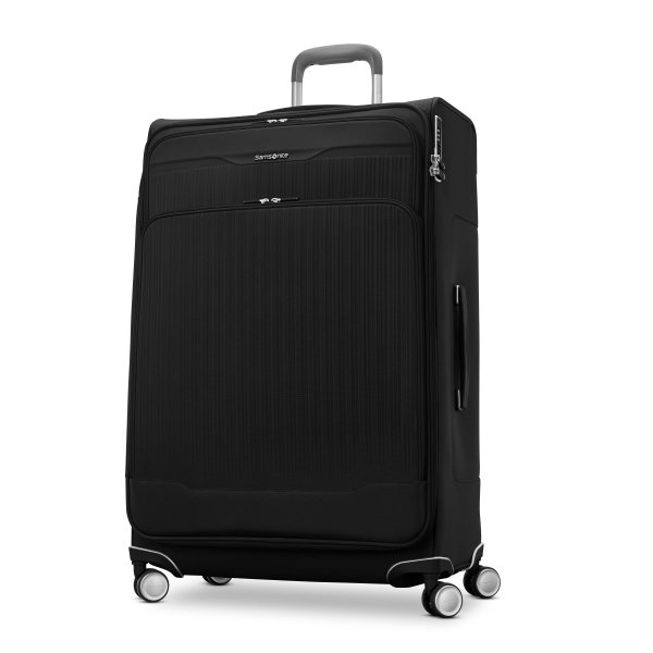 Silhouette 18 33" Expandable Spinner Suitcase - Black